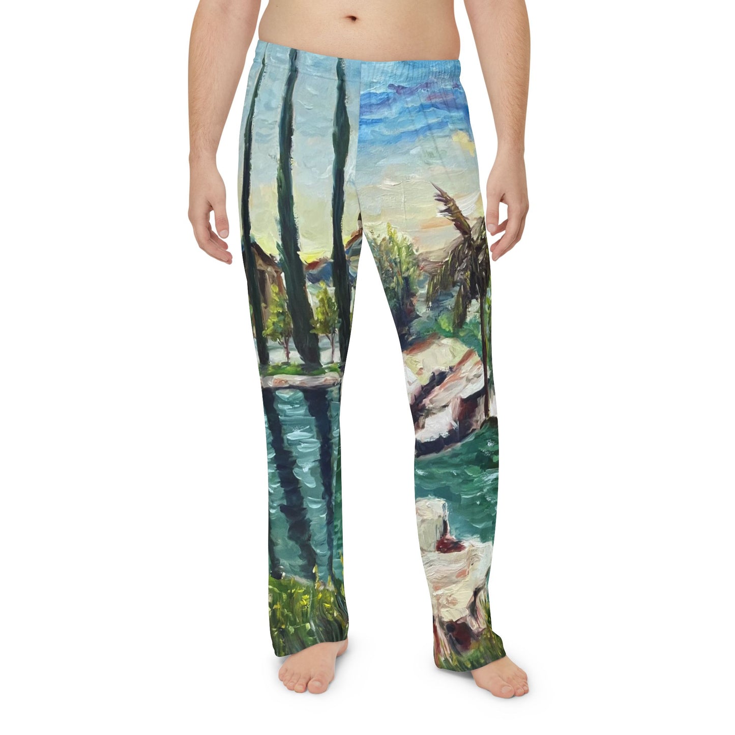 Men's Pajama Pants - The Pond at Gershon Bachus Vintners