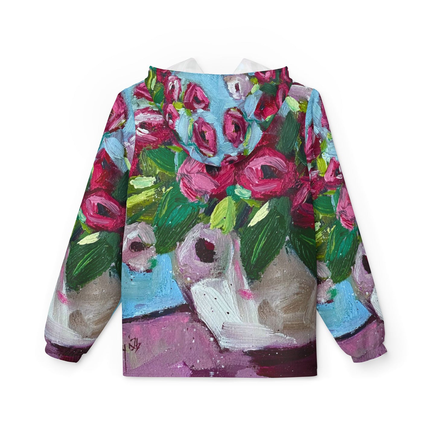 Lightweight Windbreaker Jacket — Blushing Blooms
