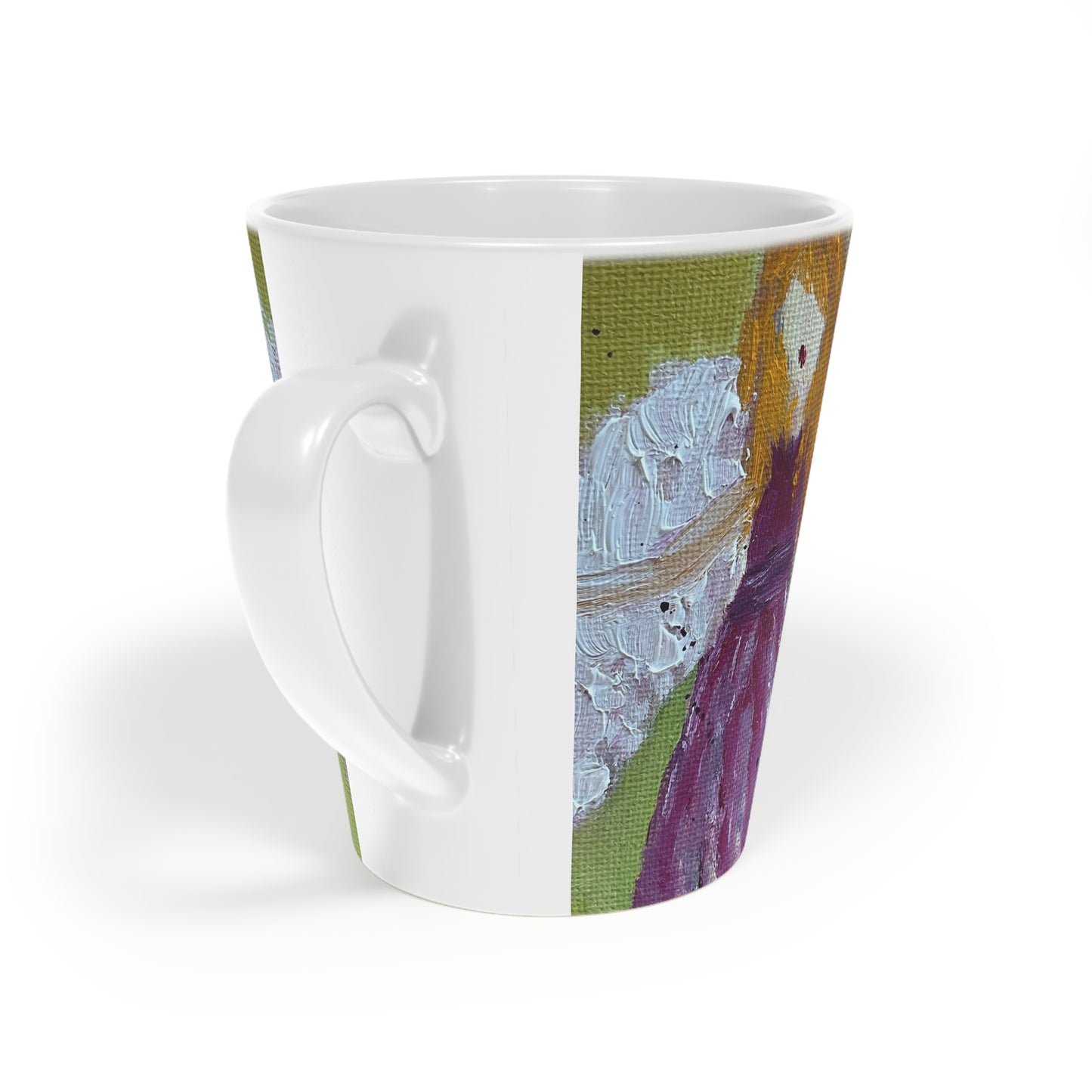 Healing Angel Latte Mug, 12oz