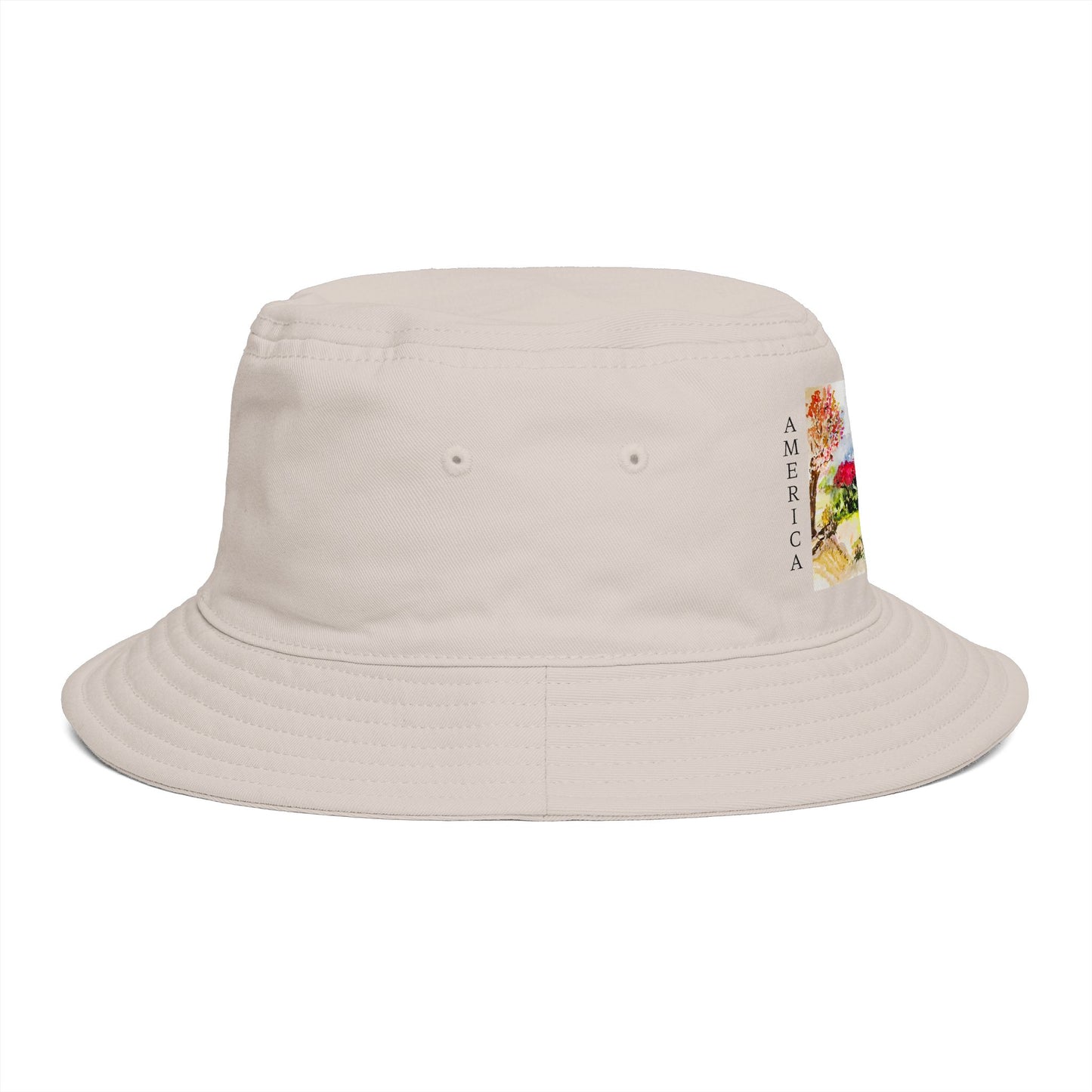 250th Birthday 'Land of the Free' Patriotic Bucket Hat — American Pride Commemorative