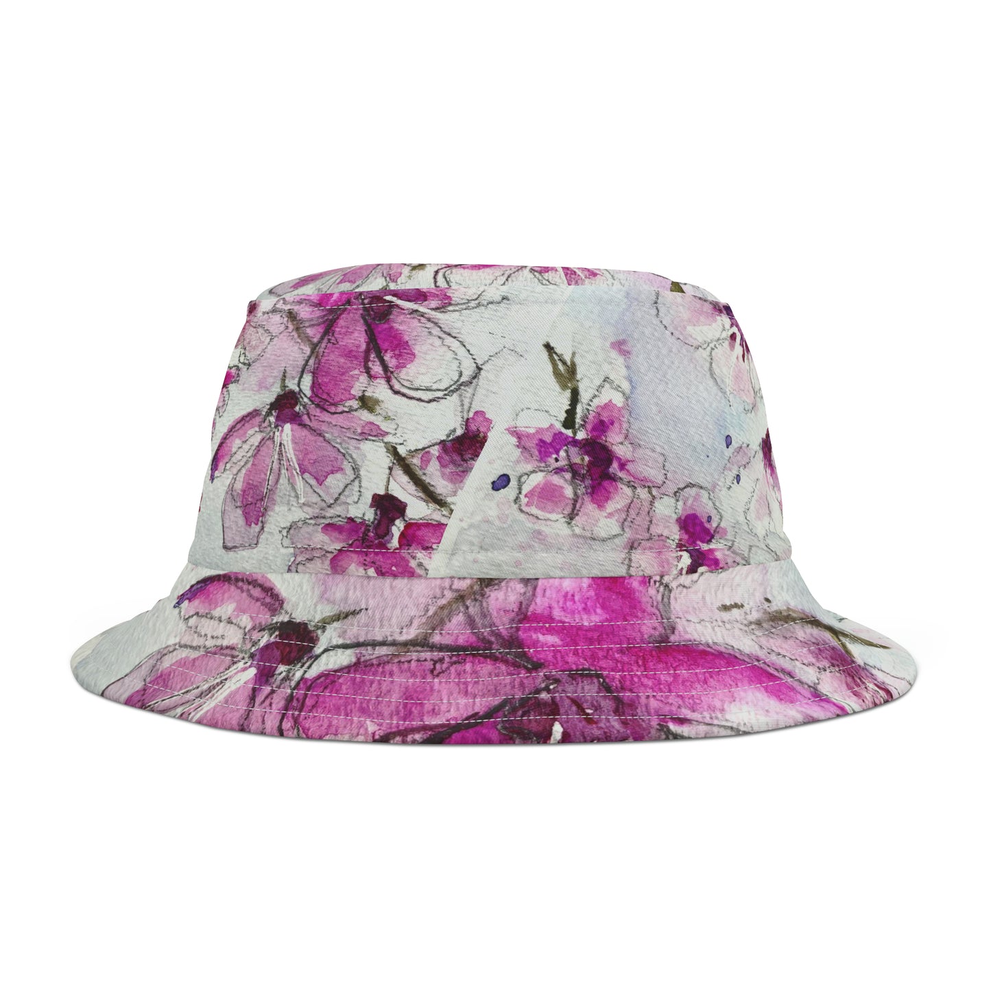 Sombrero de pescador con flores de cerezo