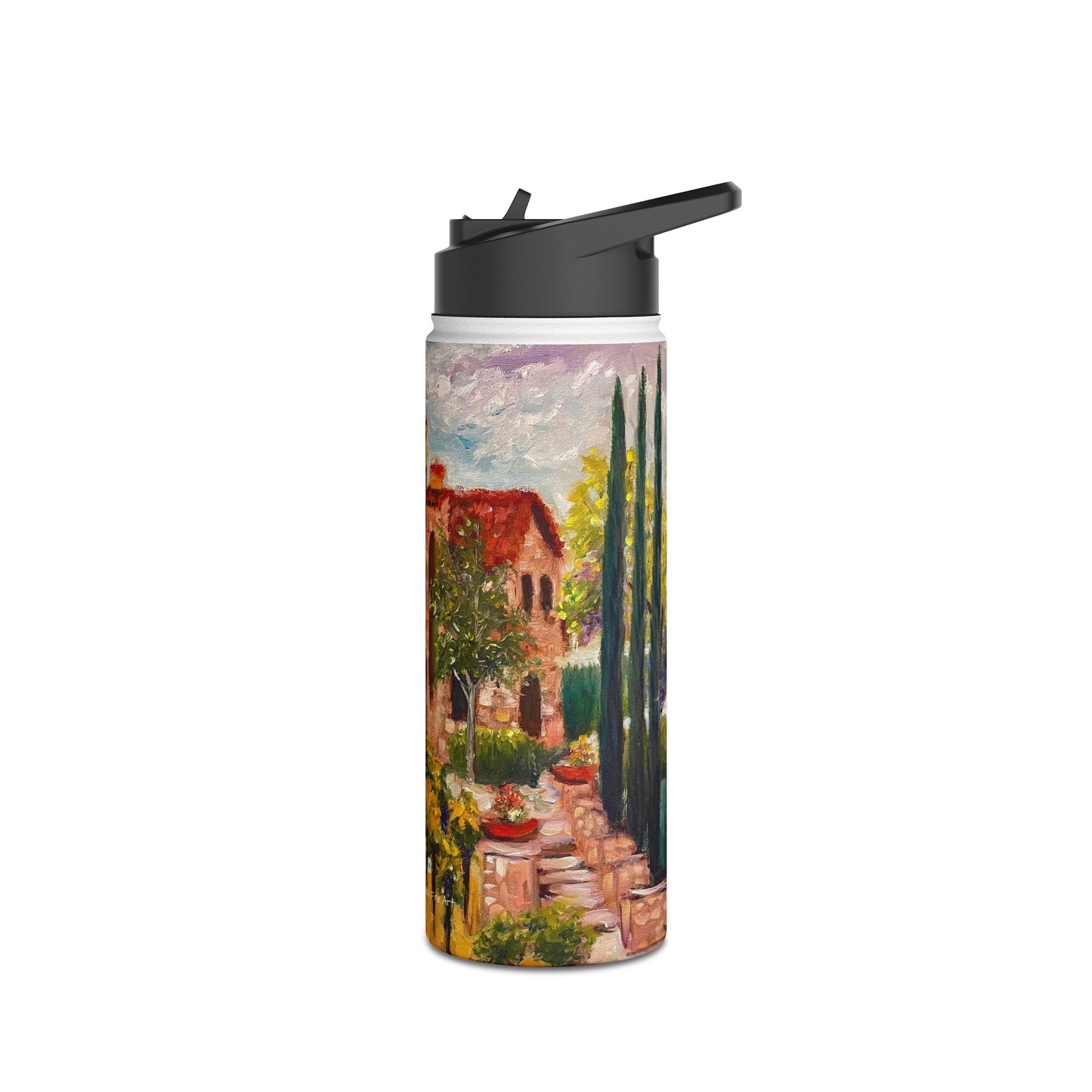 Lorimar in Autumn Temecula Stainless Steel Water Bottle, Standard Lid