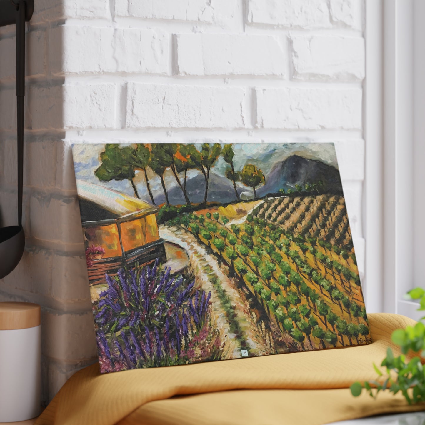 Summer Vines Cutting Board