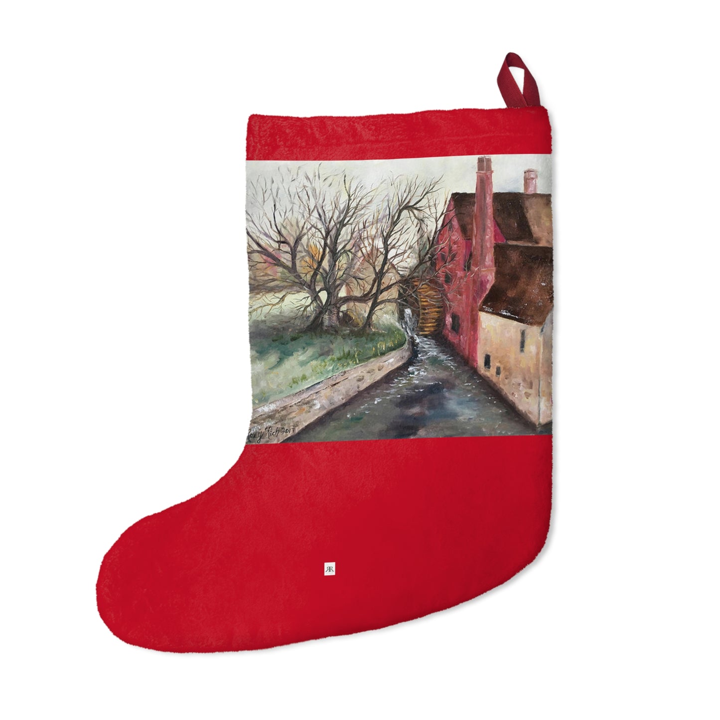 The Old Mill Lower Slaughter Cotswolds Christmas Stocking