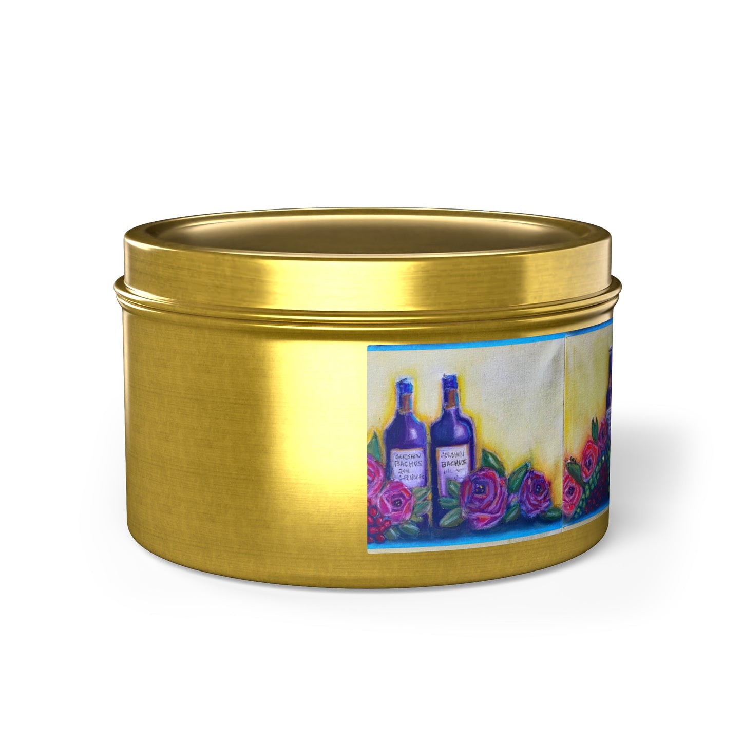 GBV Wine and Roses Tin Candle