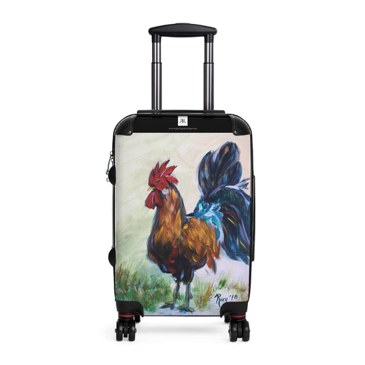"I'm Sexy and I Know it" Rooster Carry on Suitcase