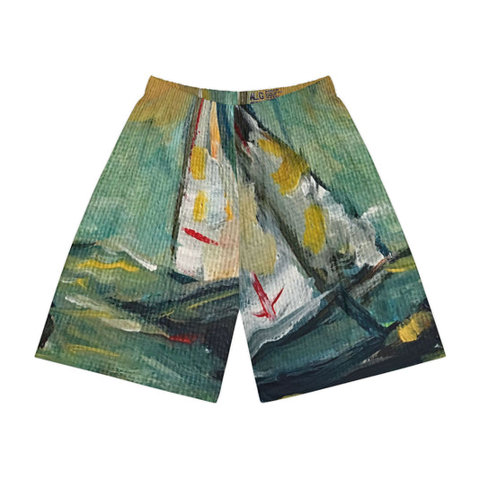 Men’s Sports Shorts - Sunny Sails