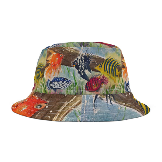 Sombrero de pescador de colores