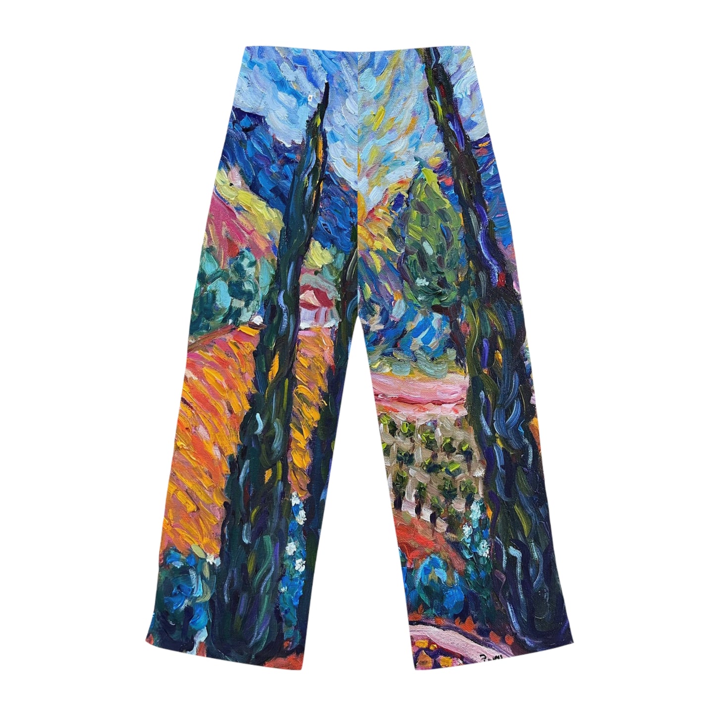 Pajama Pants - Sunny Cypresses at Robert Renzoni Winery Temecula- Women's Pajama Pants