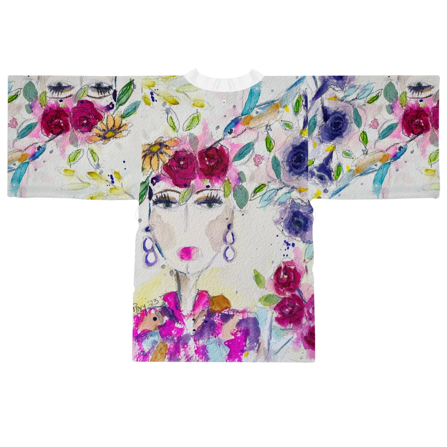 Kimono Robe - Haute Couture Hummingbird
