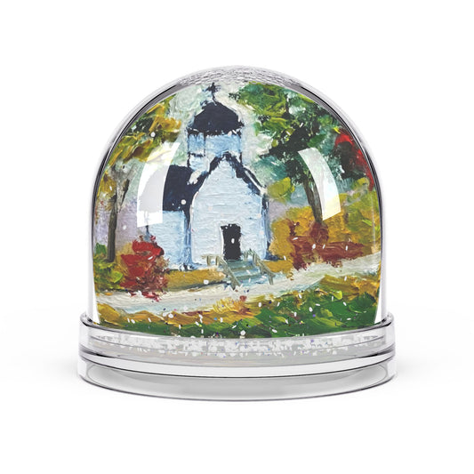 Snow Globe - Little White Church House