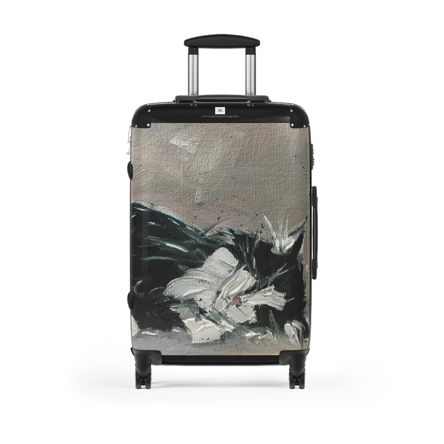 "Sleep Kitty" Carry on Suitcase (Three Sizes)