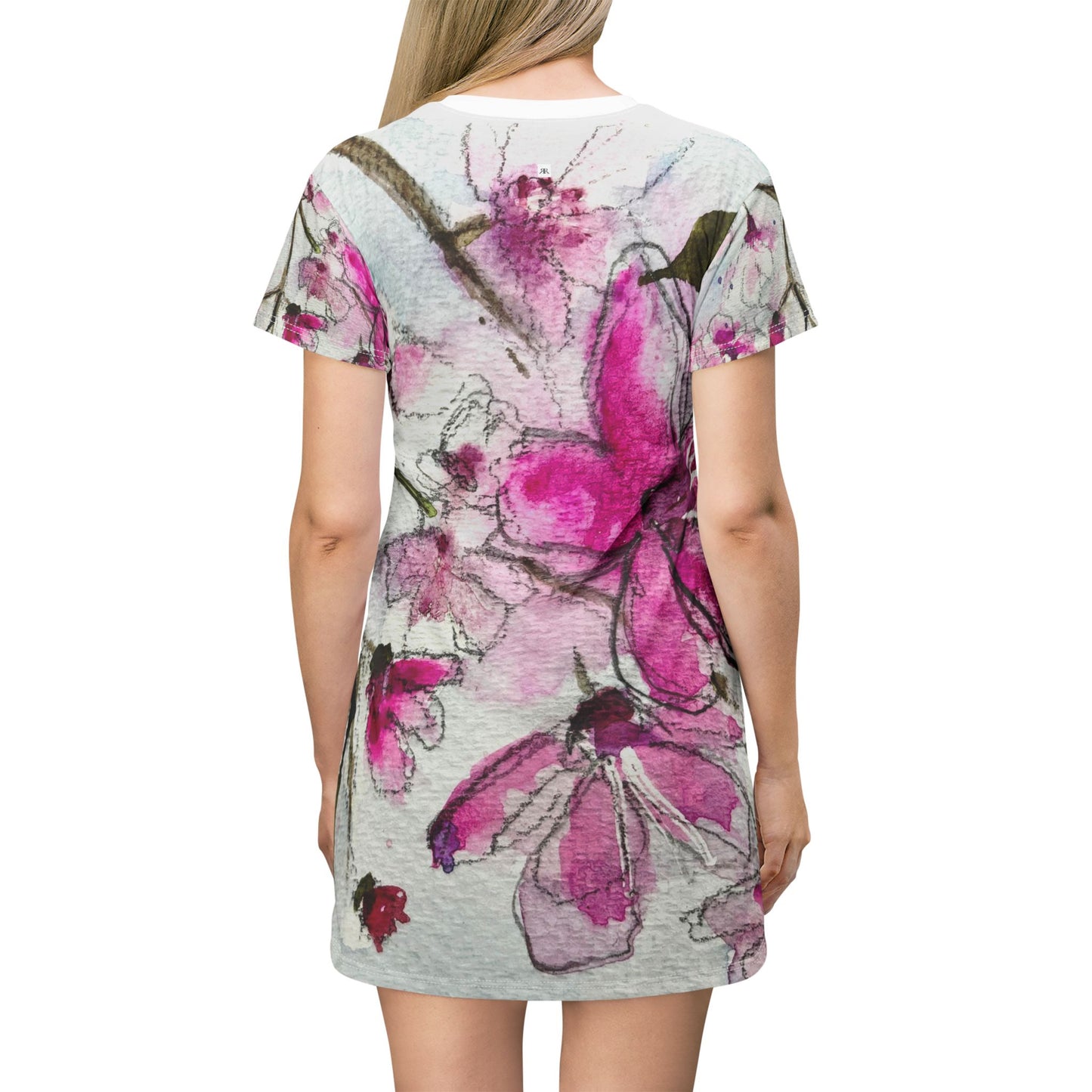 T-Shirt Dress -Cherry Blossoms