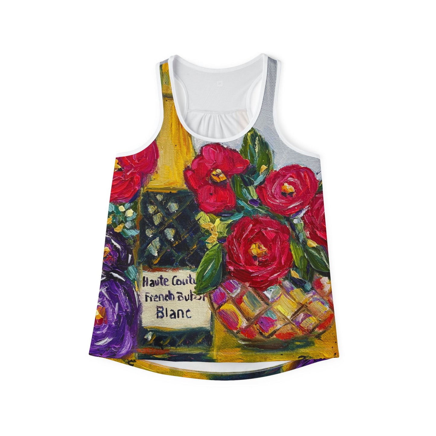 Women's Racerback Tank Top-French Bubbles