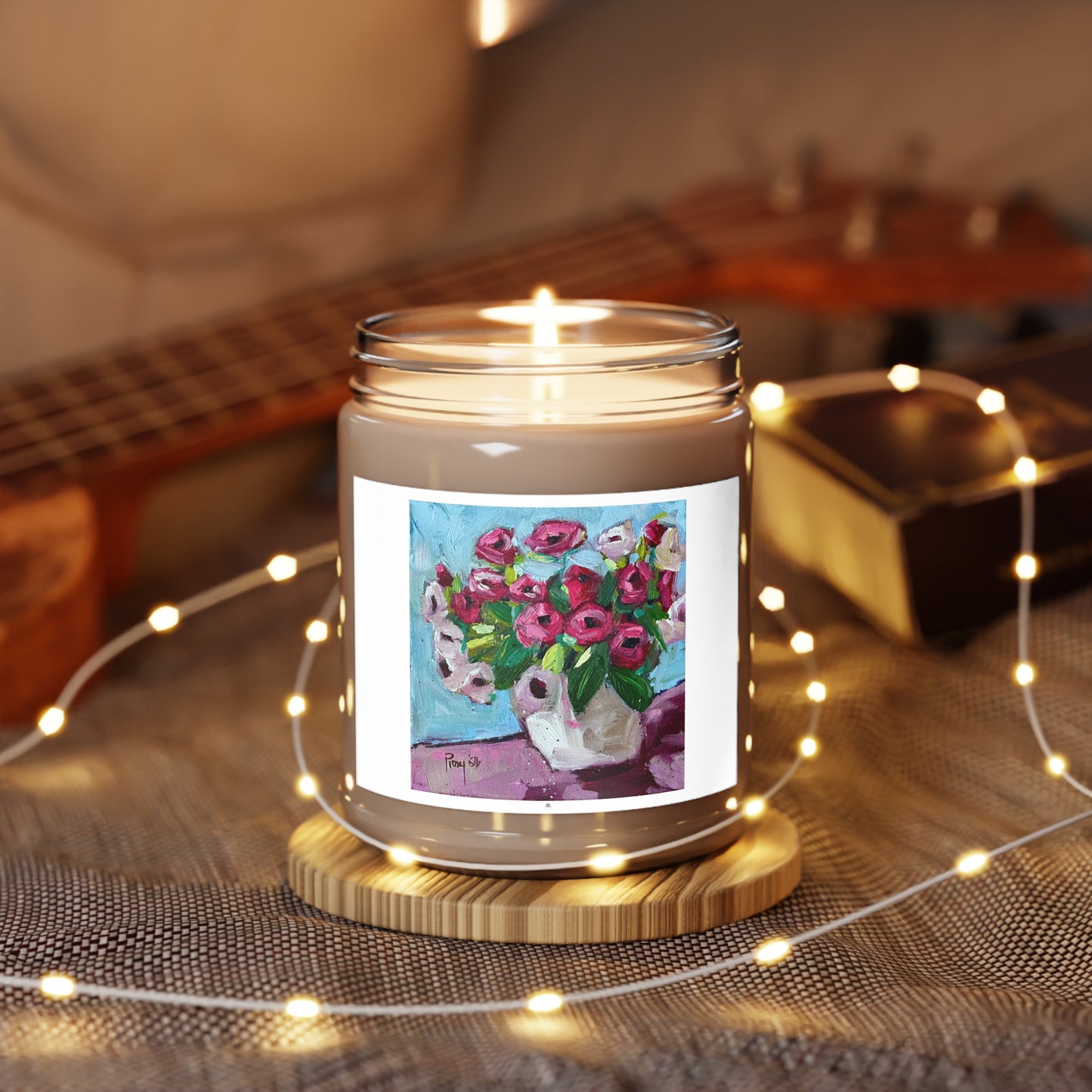 Scented Candle 9oz-Blushing Blooms
