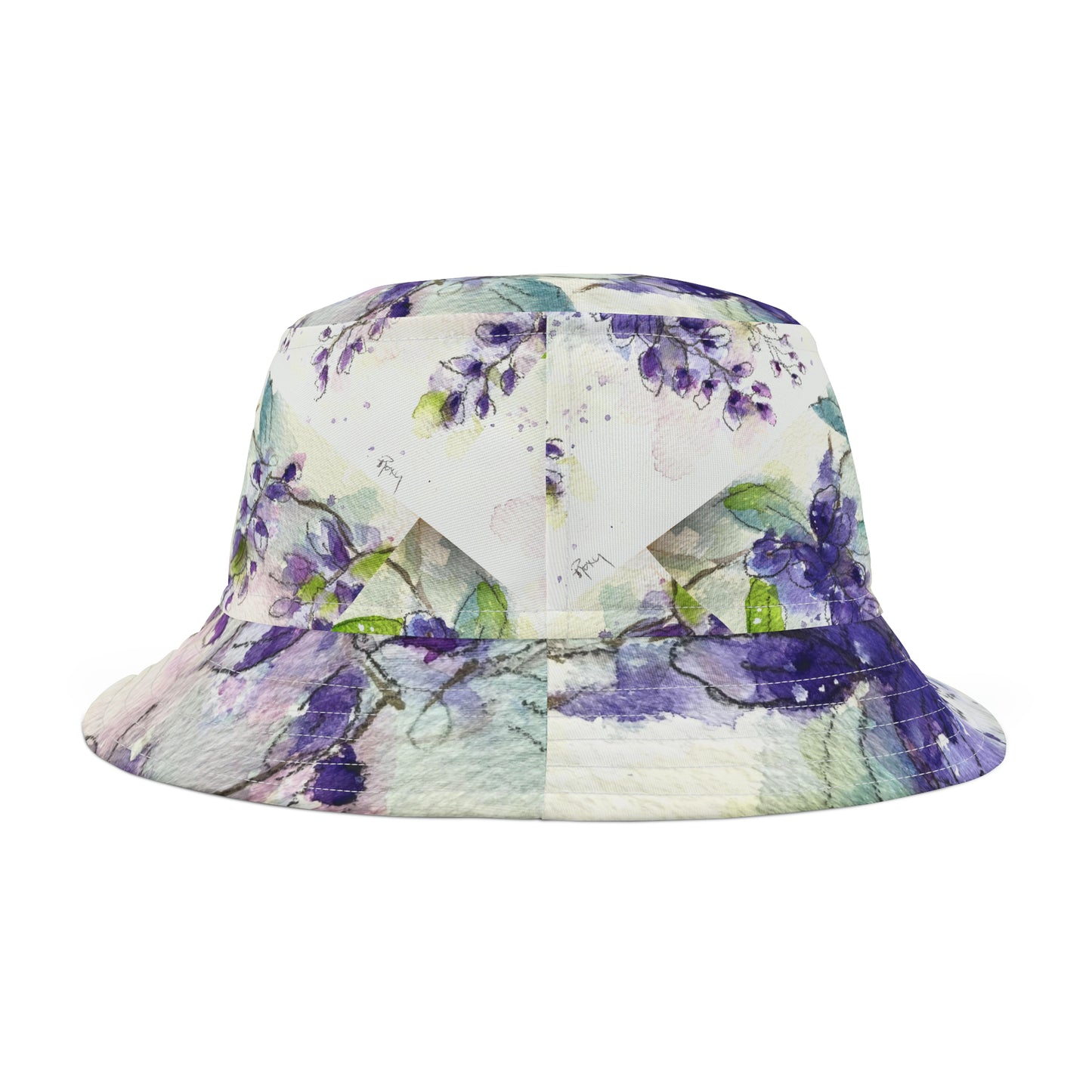 Purple Wisteria Vine Bucket Hat