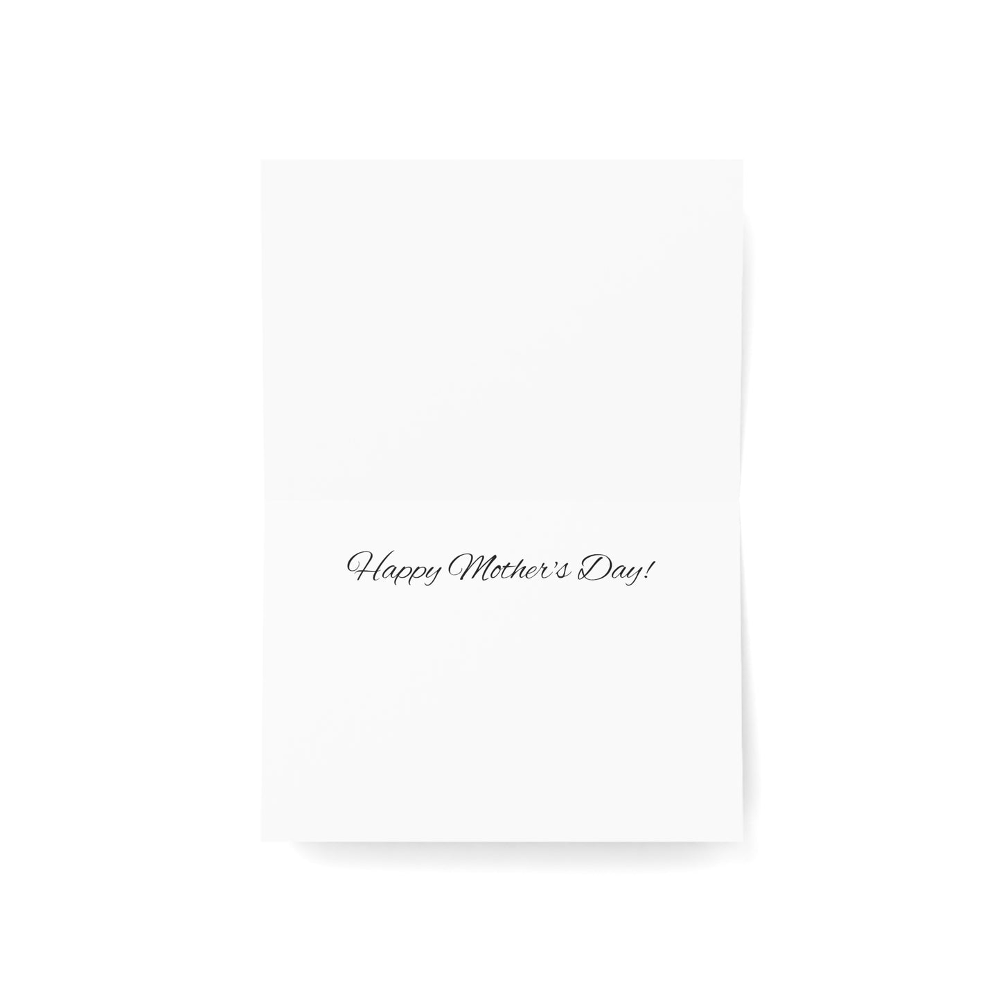 Happy Hummingbird with Happy Mother's Day sentiment Greeting Cards