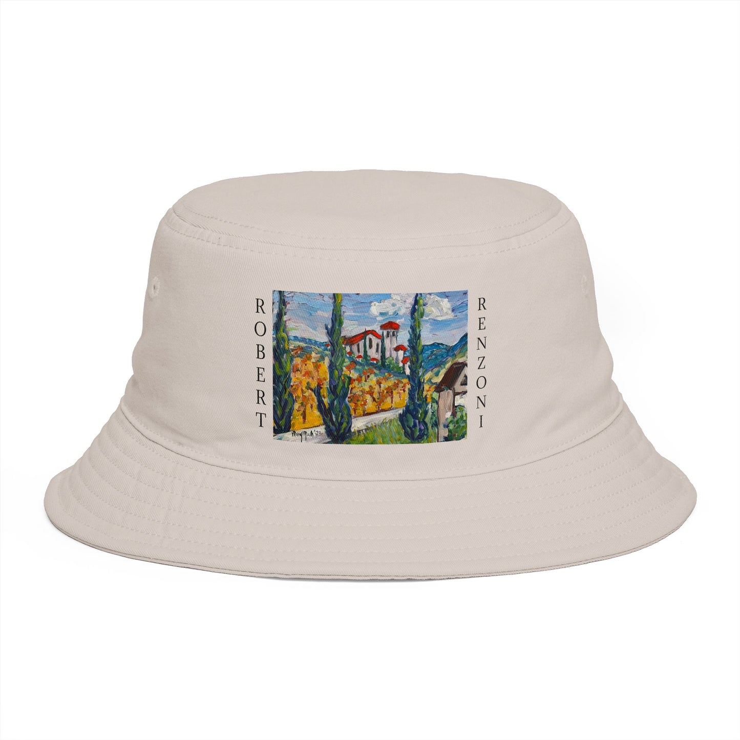 Roxy Rich Fine Art  Robert Renzoni - Bucket Hat — Stylish Durable Travel Hat