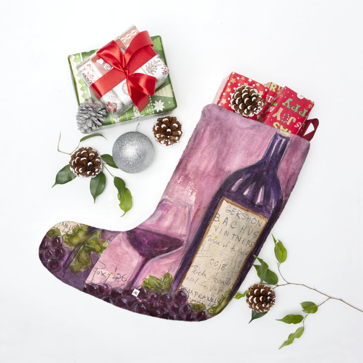 Christmas Stocking-GBV Porta Accanto Tempranillo