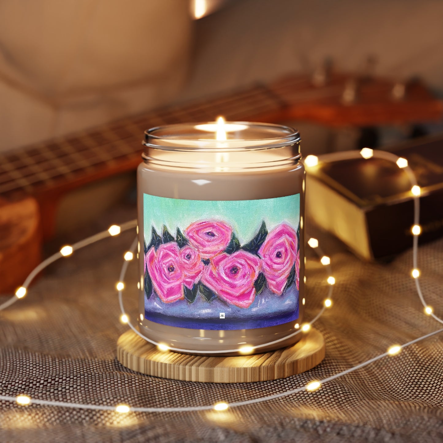 Tin Full of Roses Scented Candle 9oz