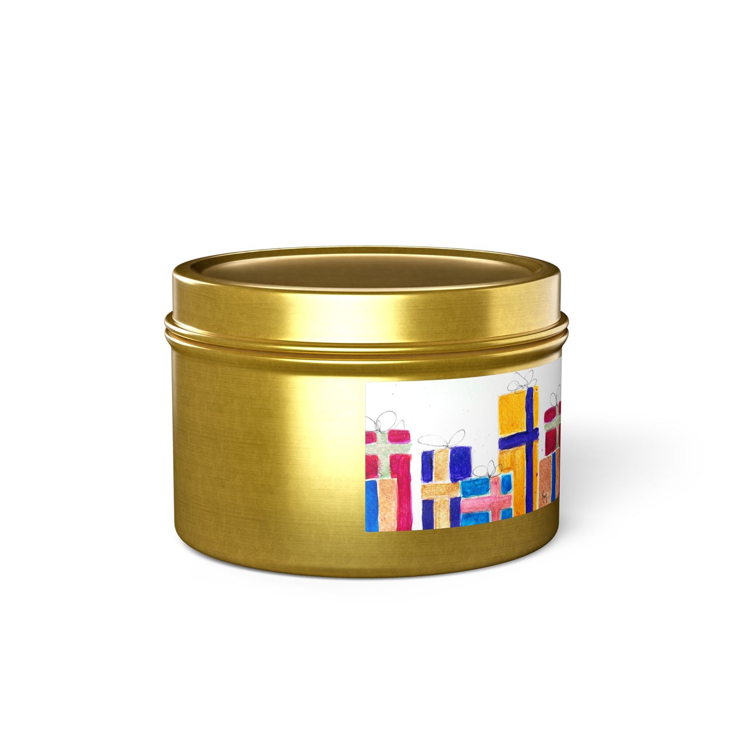 Tin Candle-Christmas Packages