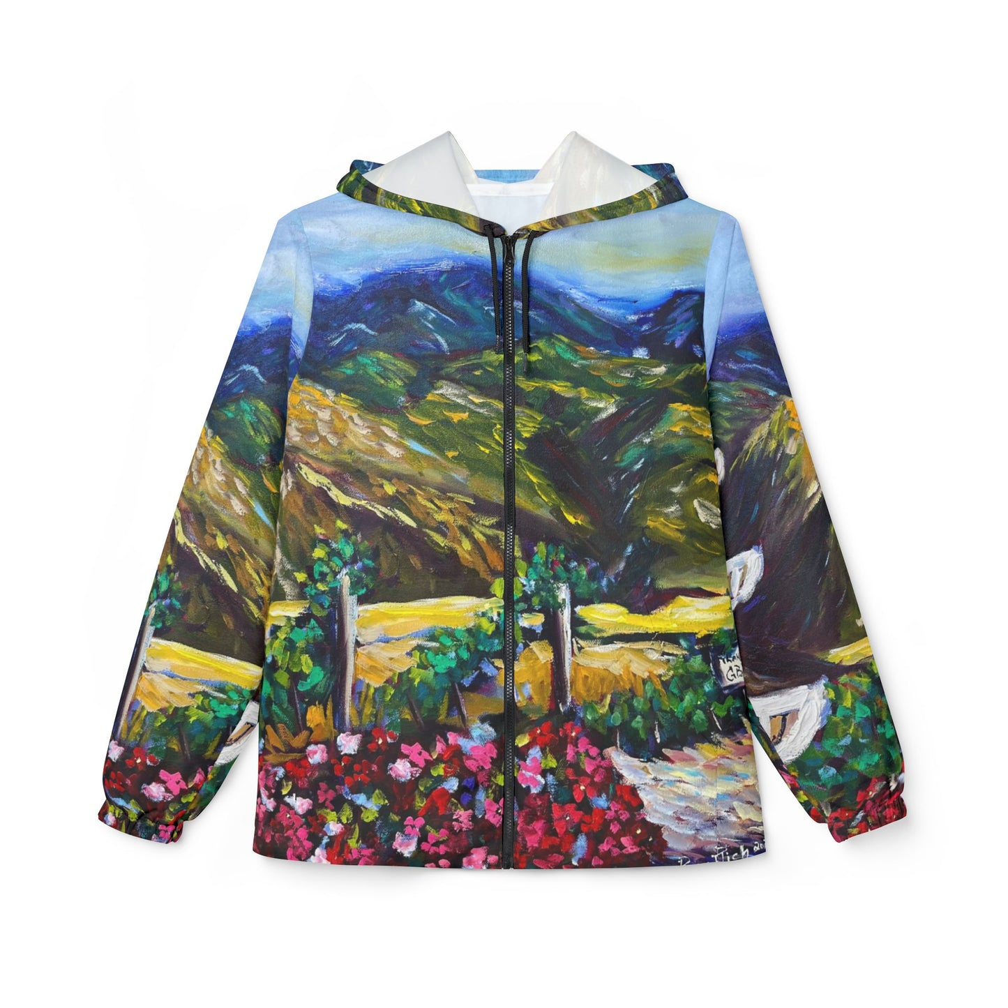 Lightweight Windbreaker Jacket — Fountain Vista at Gershon Bachus Vintners