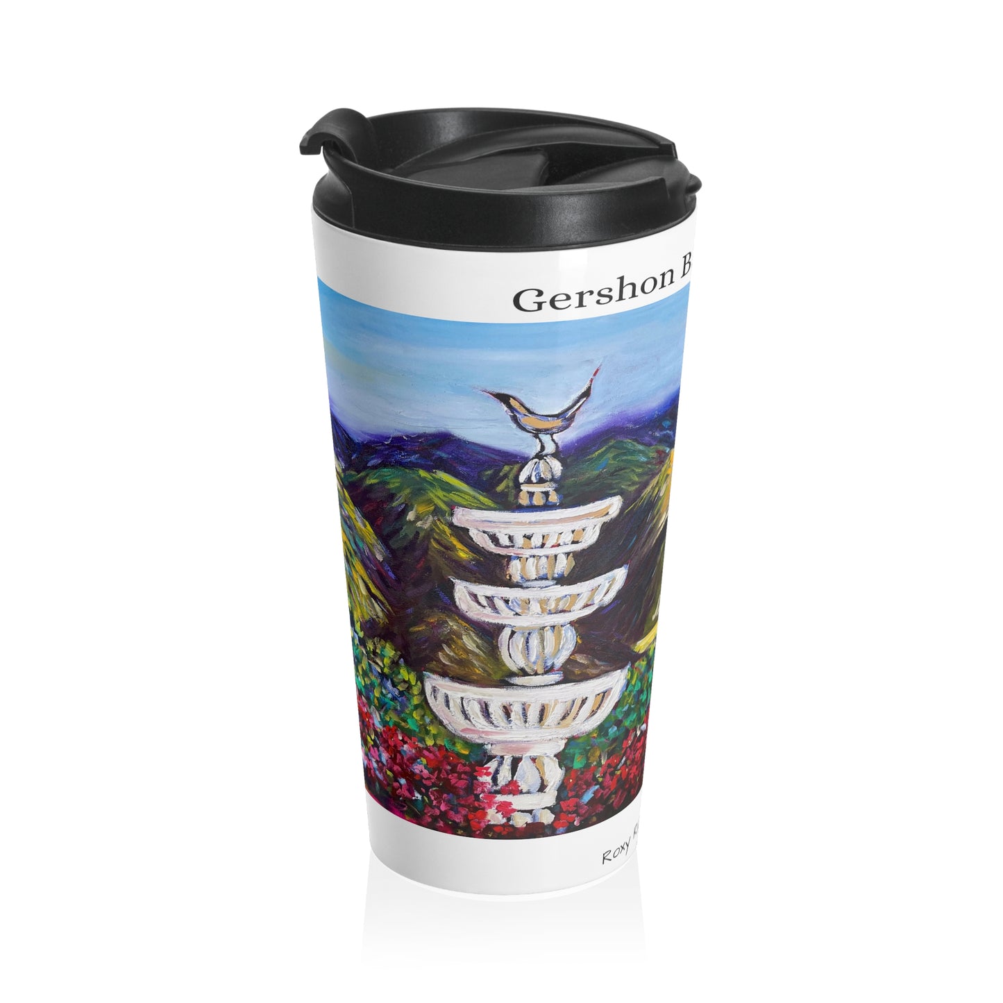 Fountain Vista Gershon Bachus Vintners Stainless Steel Travel Mug