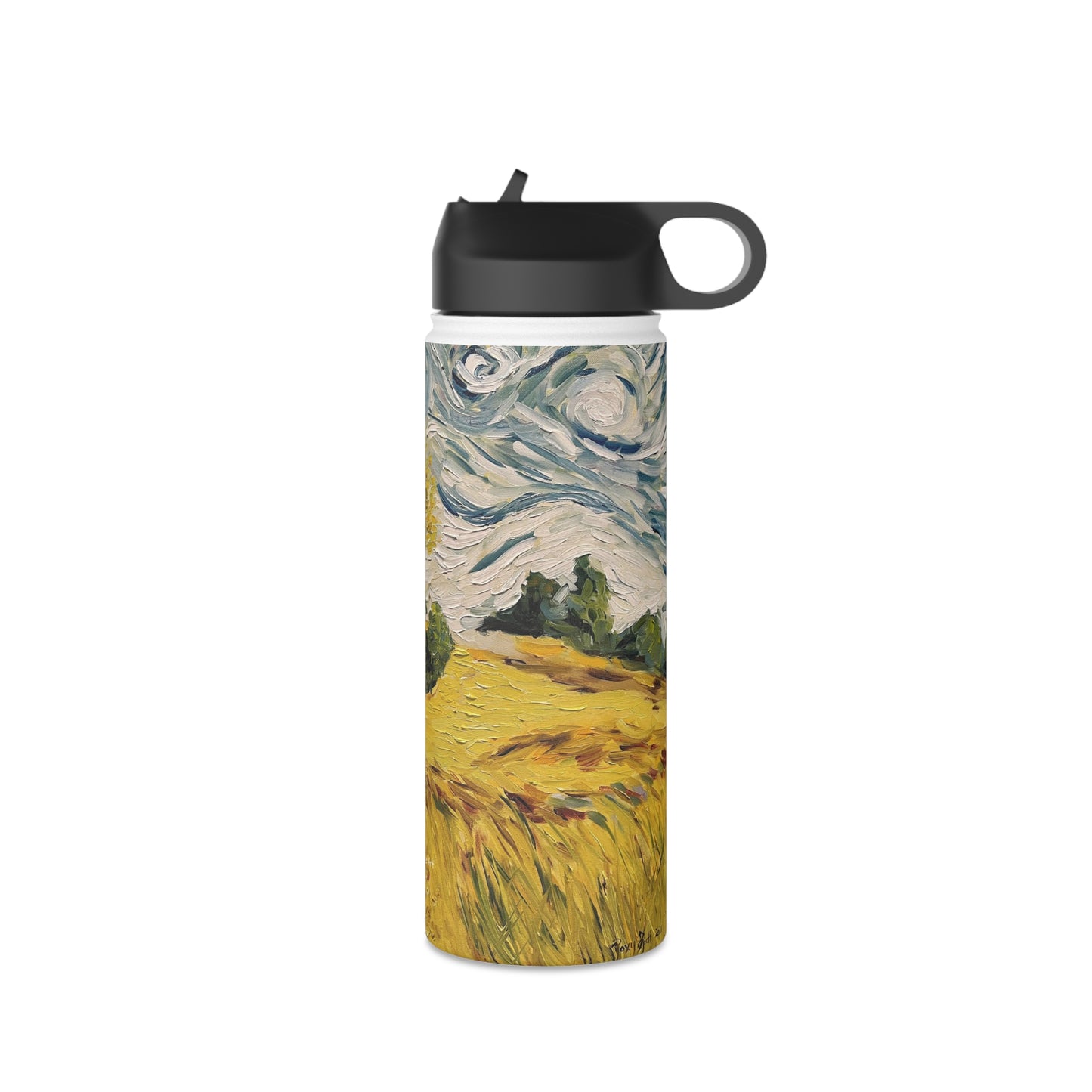 Sunny Day- Stainless Steel Water Bottle, Standard Lid