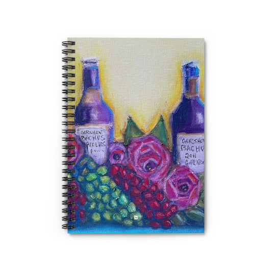 GBV Wine & Roses Spiral Notebook