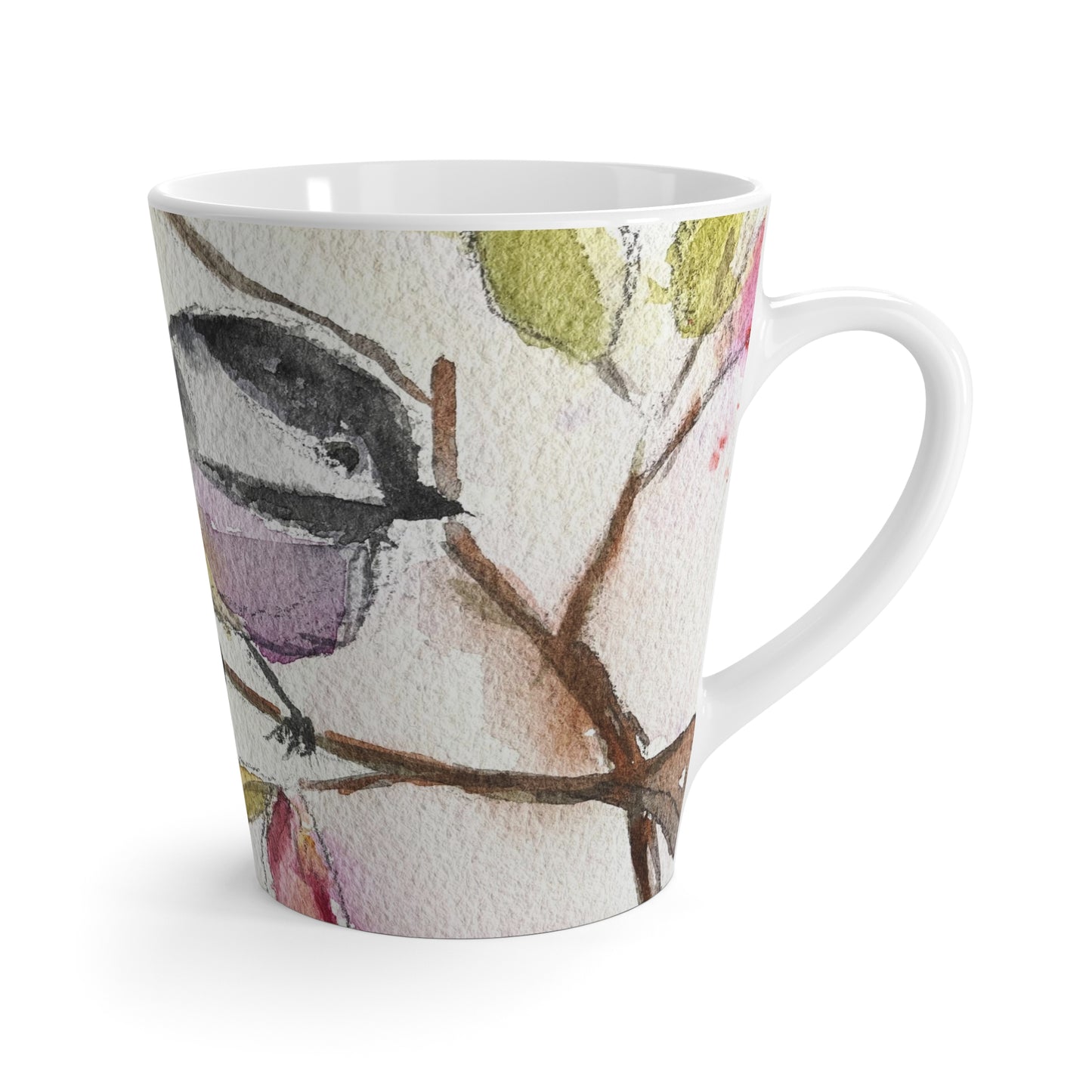 Mug - Chickadee in a Berry Tree-Made in and Ships from USA