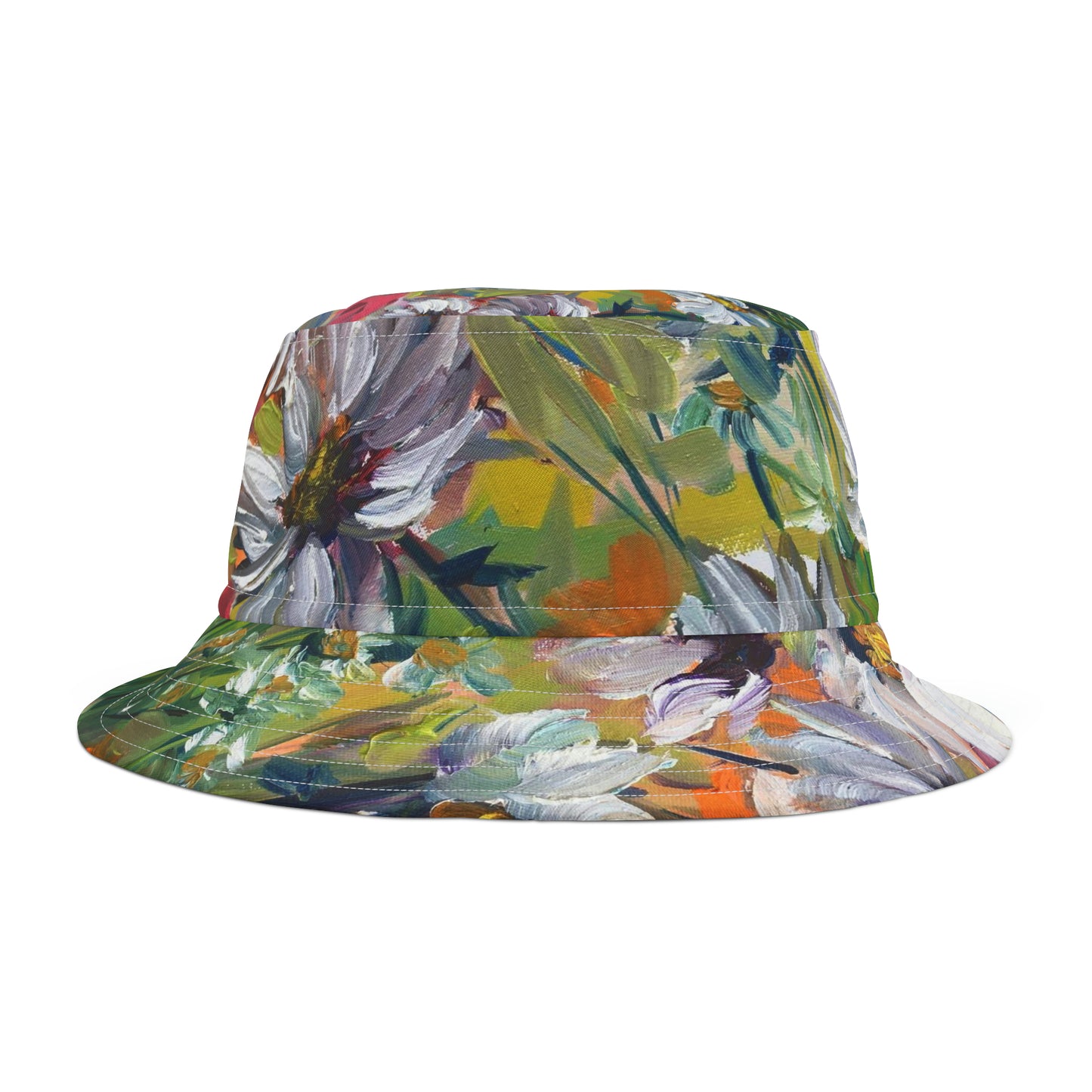 Chapeau de seau de jardin de marguerite