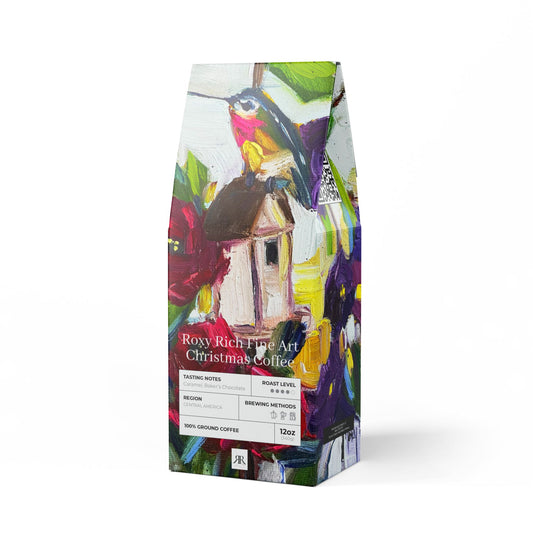 Hummingbird by the Window Christmas Coffee- (Medium-Dark Roast)