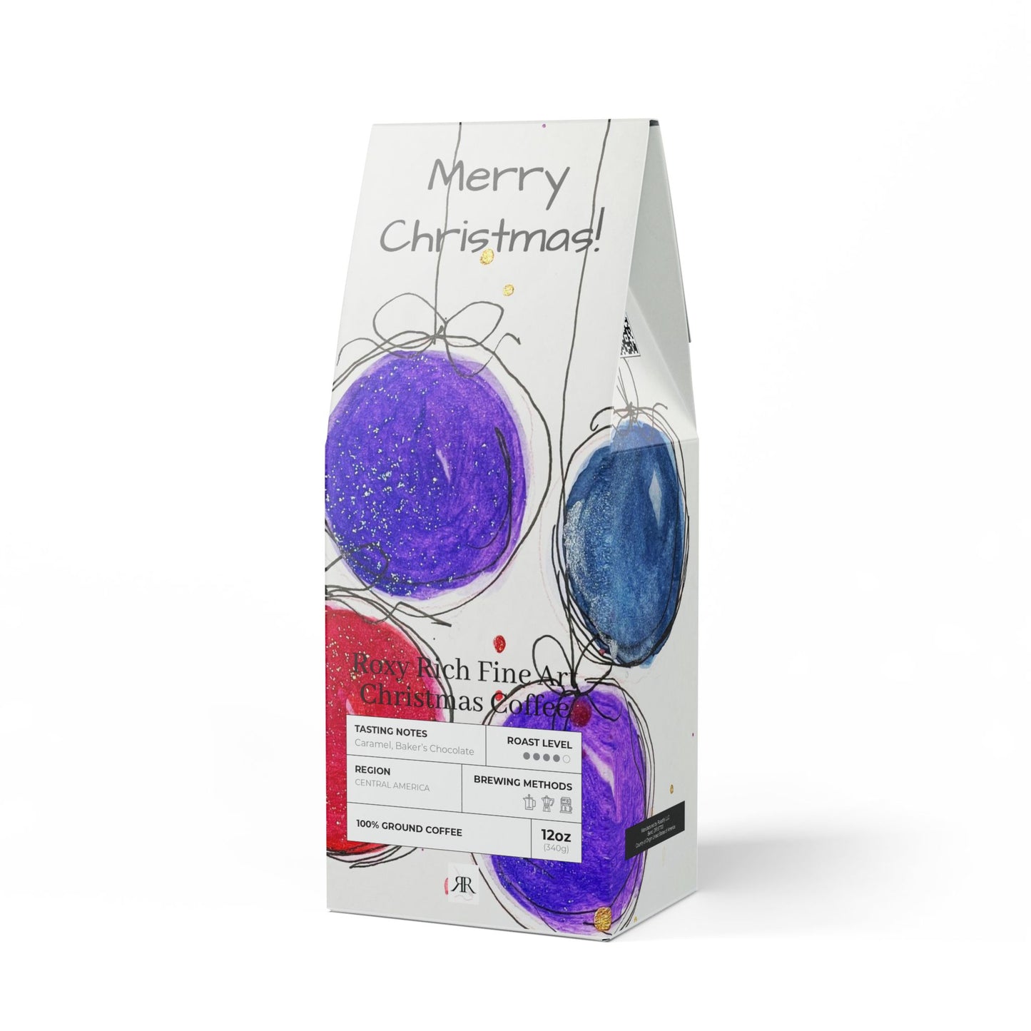 Festive Christmas Baubles Christmas Coffee- (Medium-Dark Roast)