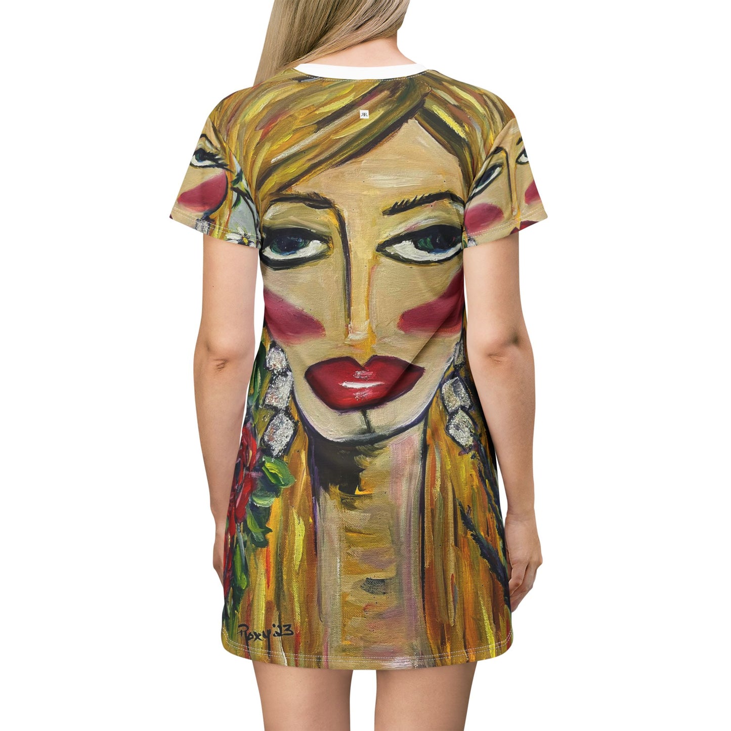 T-Shirt Dress -Hummingbird Lady