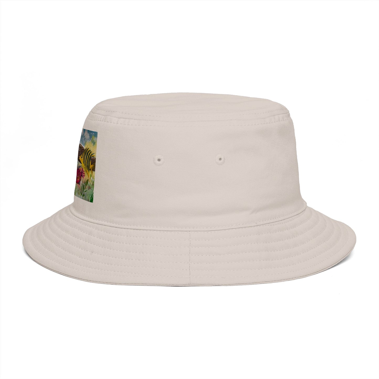 Roxy Rich Fine Art-Colorful Fish - Stylish Durable Bucket Hat