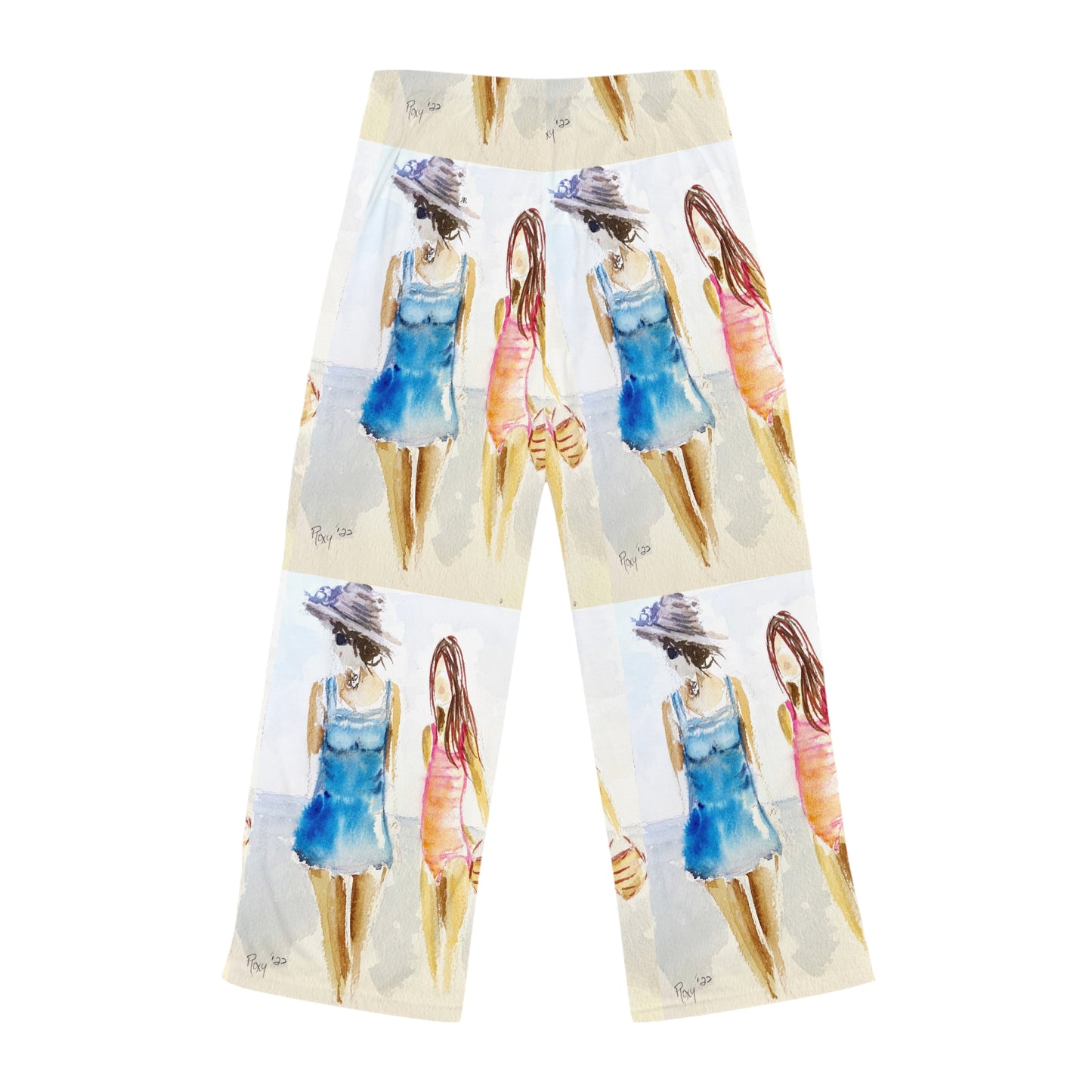 Pajama Pants - Mother Daughter Beach Babes- Women's Pajama Pants