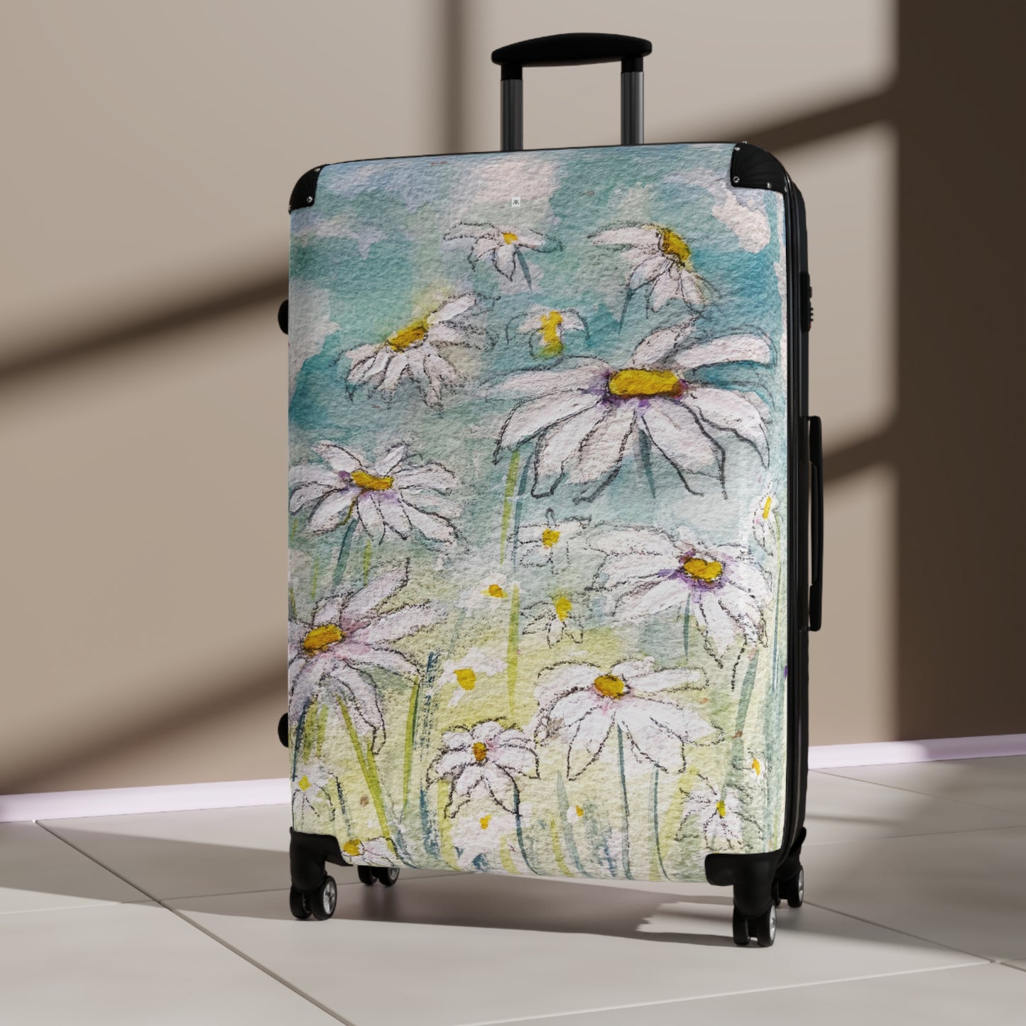 Valise à main "Marguerites fantaisistes"