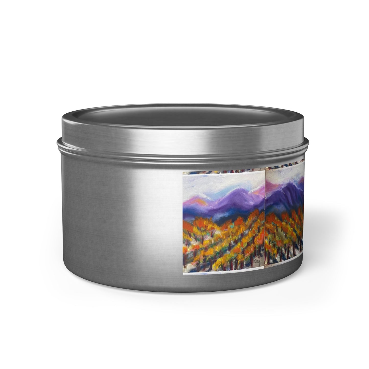 Misty Vines Wine Country Tin Candle