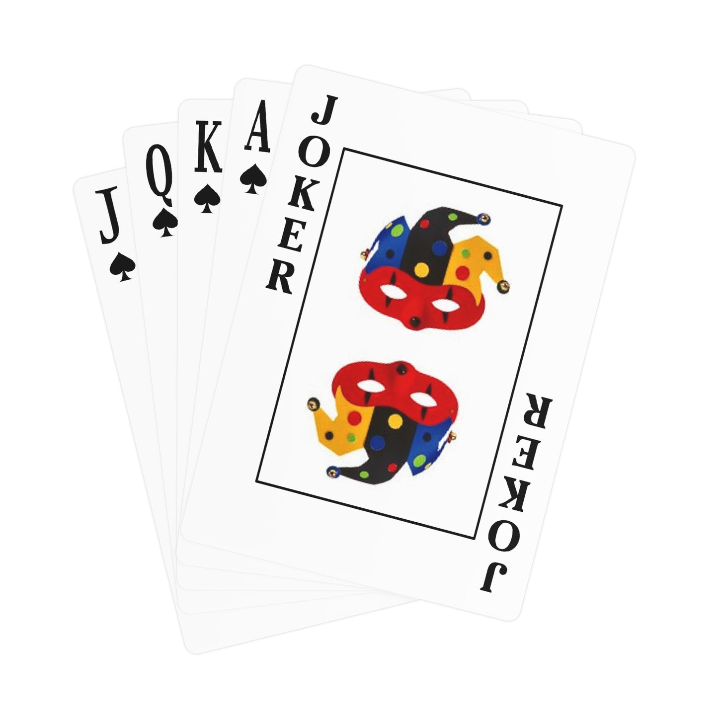 Cartas de póquer/naipes de colibrí de alta costura