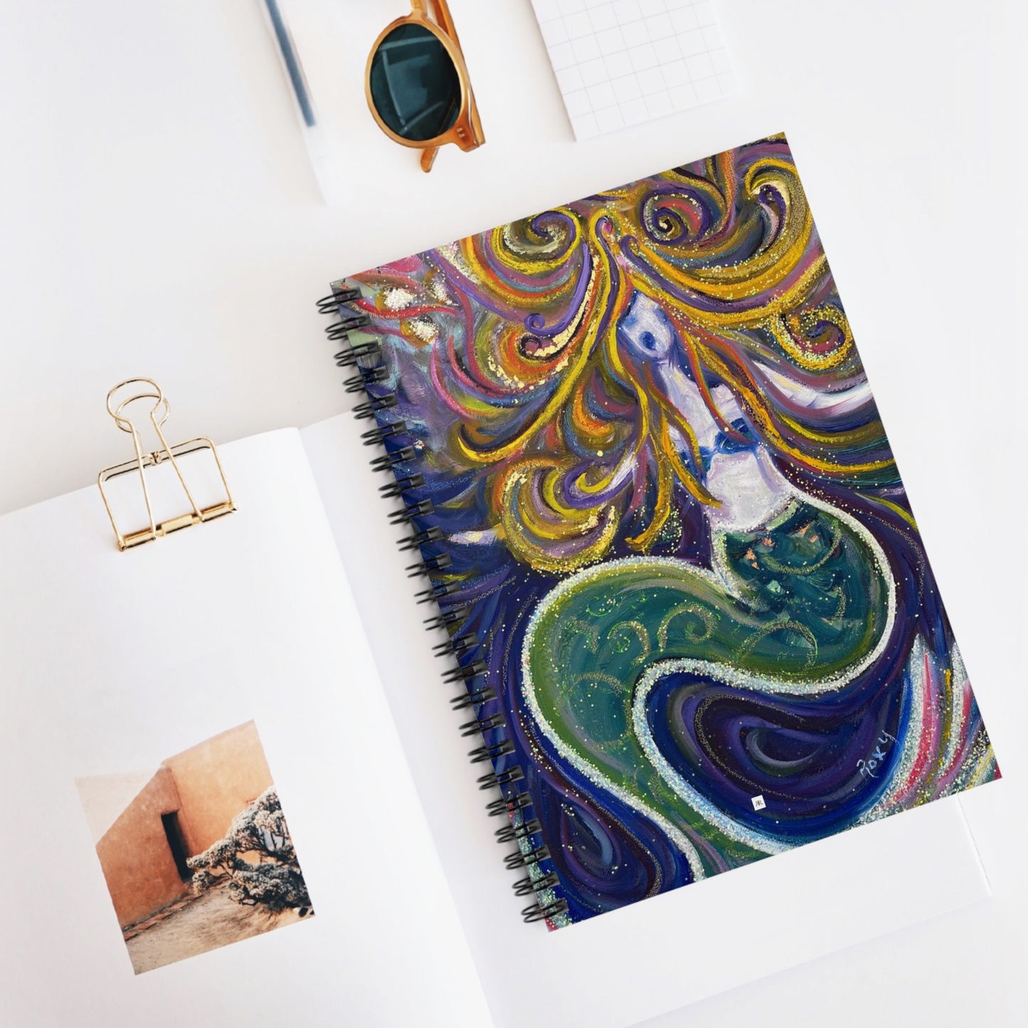 Mermaid Spiral Notebook
