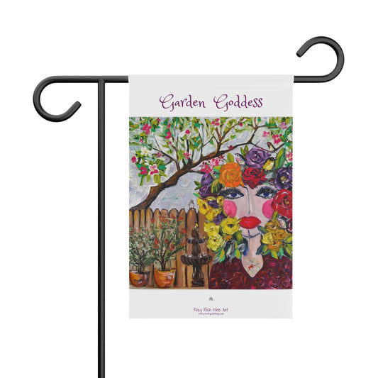 Garden Banner - Striking Iconic Garden Goddess