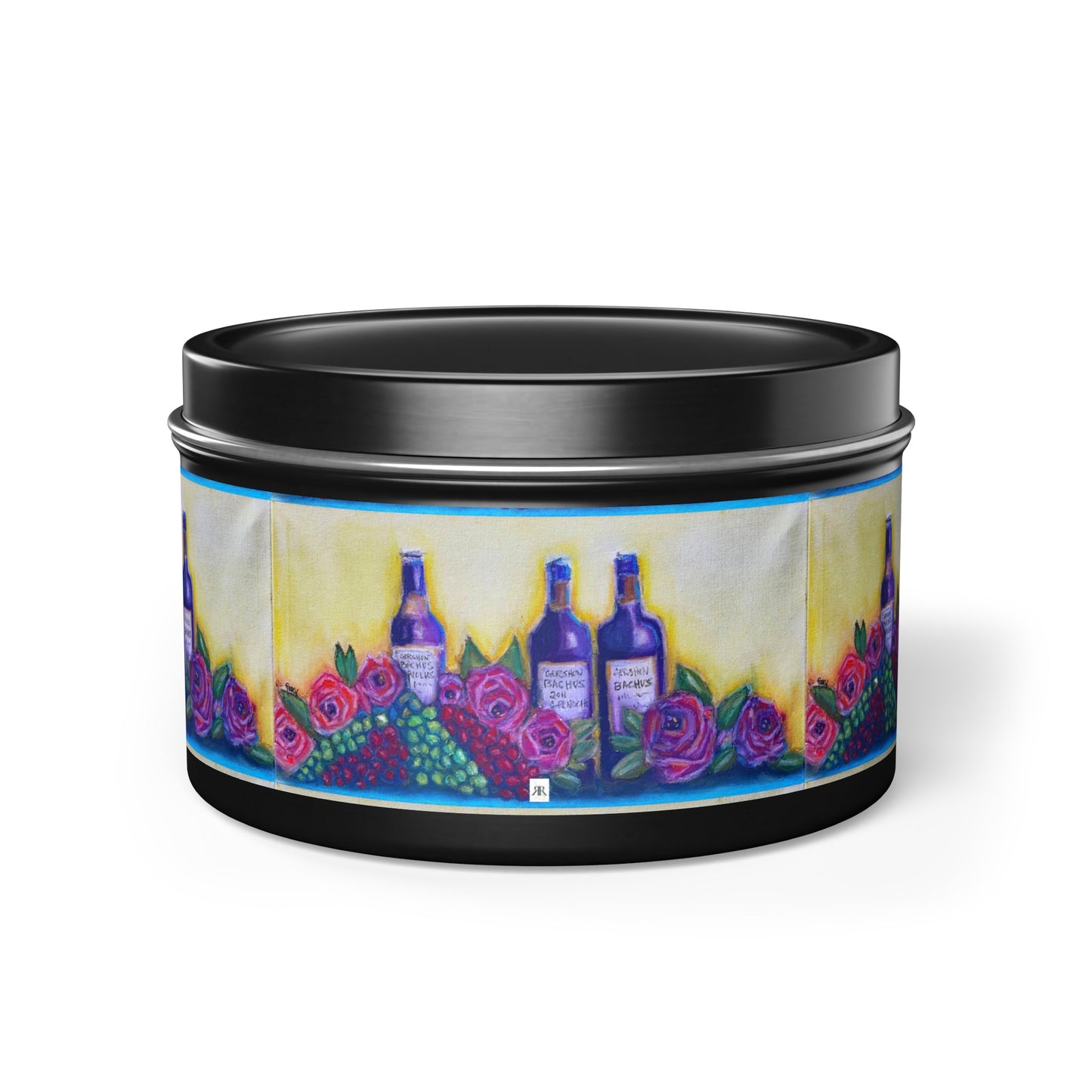 GBV Wine and Roses Tin Candle