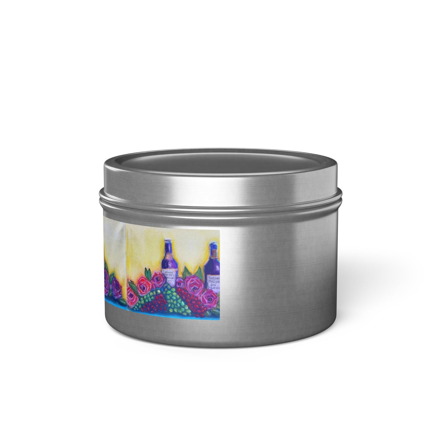 GBV Wine and Roses Tin Candle