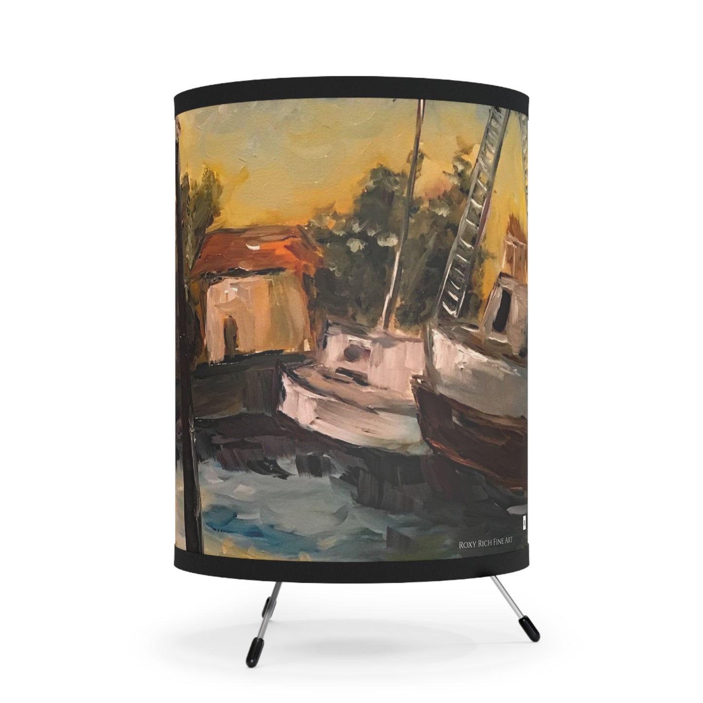 Jeannes Harbor (Clearwater) Tripod Lamp