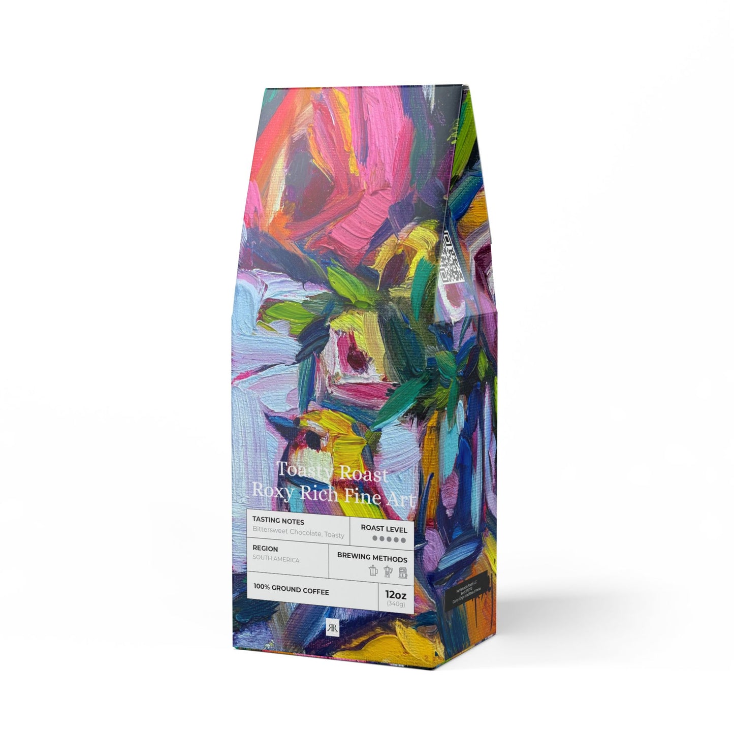 Good Morning!  Bird and Blooms- Toasty Roast Coffee 12.0z Bag