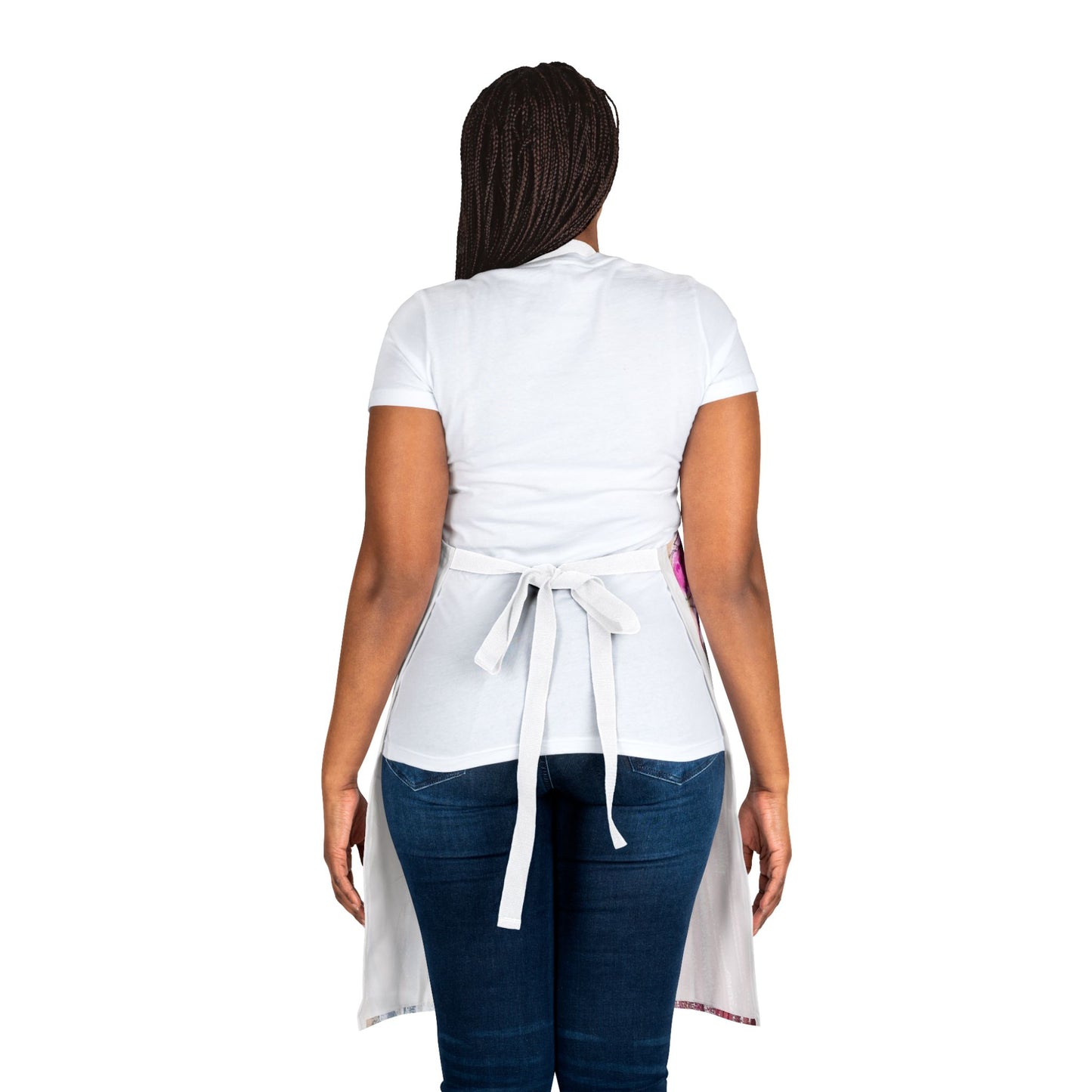 It's That Kind of Day- Wine Art Apron — "Choose Your Straps"