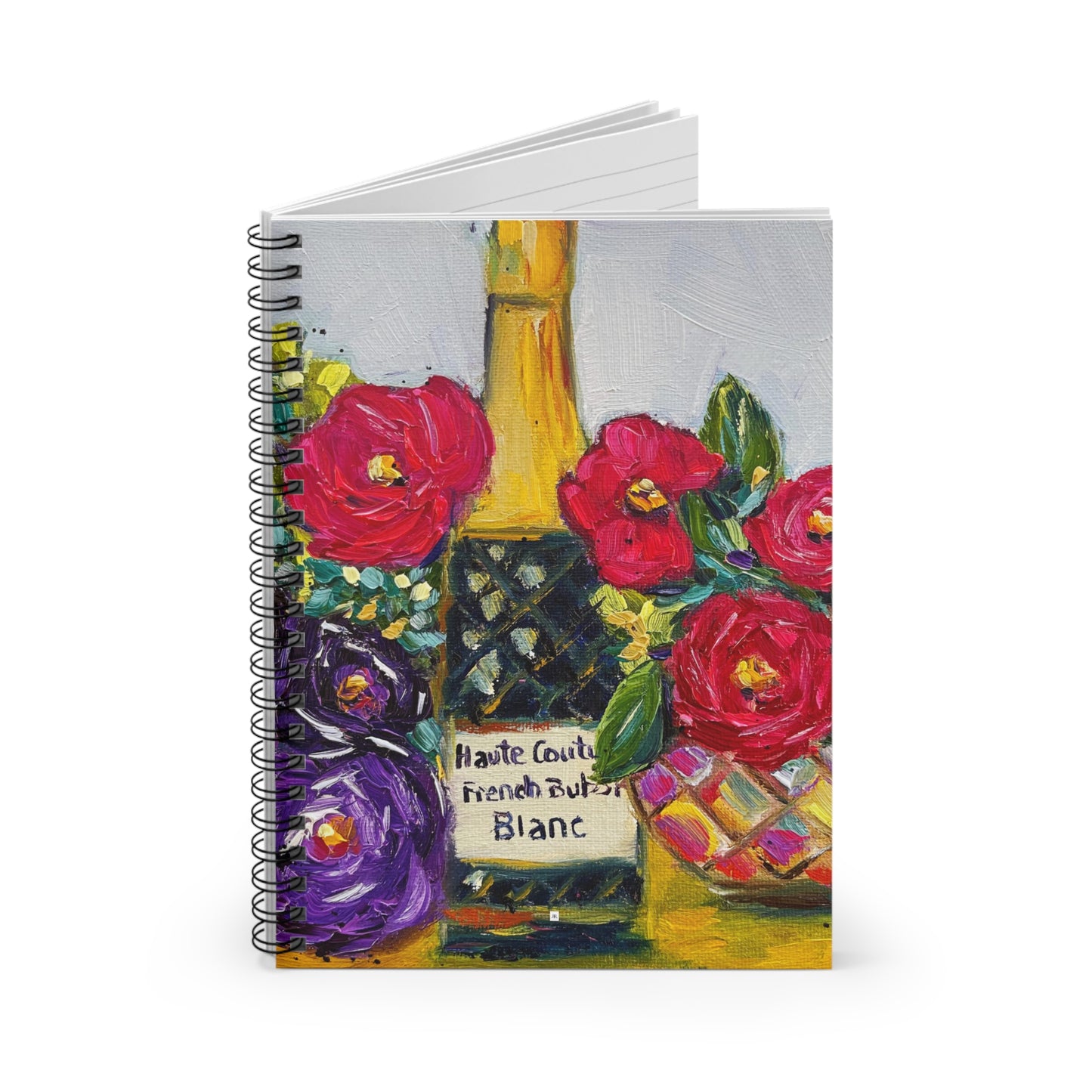 French Bubbles- Spiral Notebook
