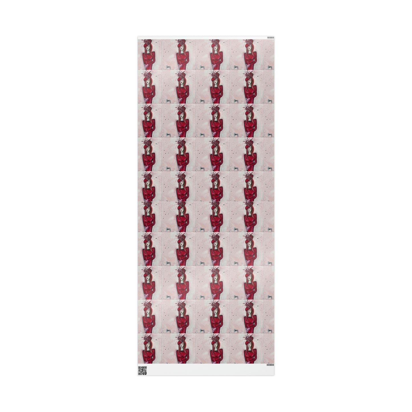Fascinating in Red (3 Sizes) Wrapping Papers