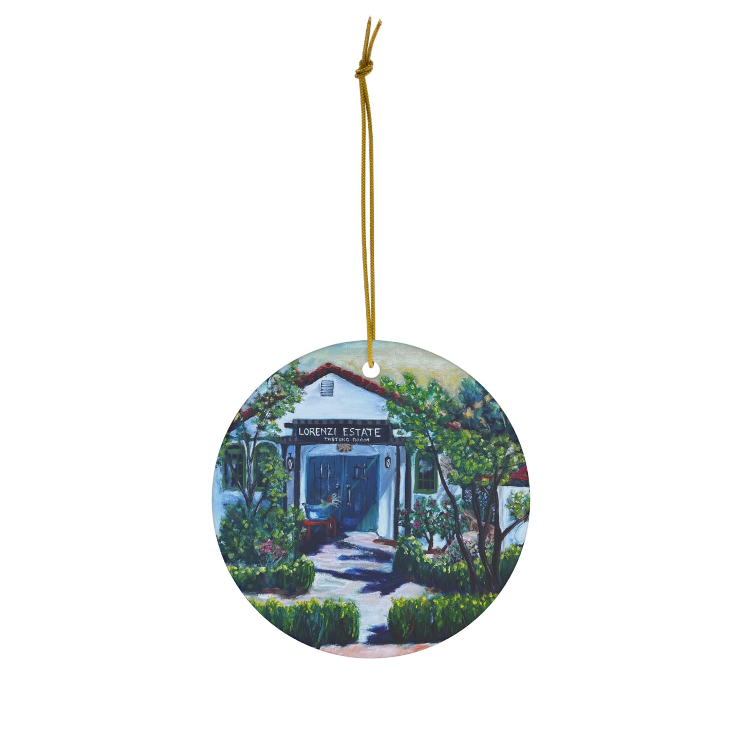 Lorenzi Estate 2024 Ceramic Ornament