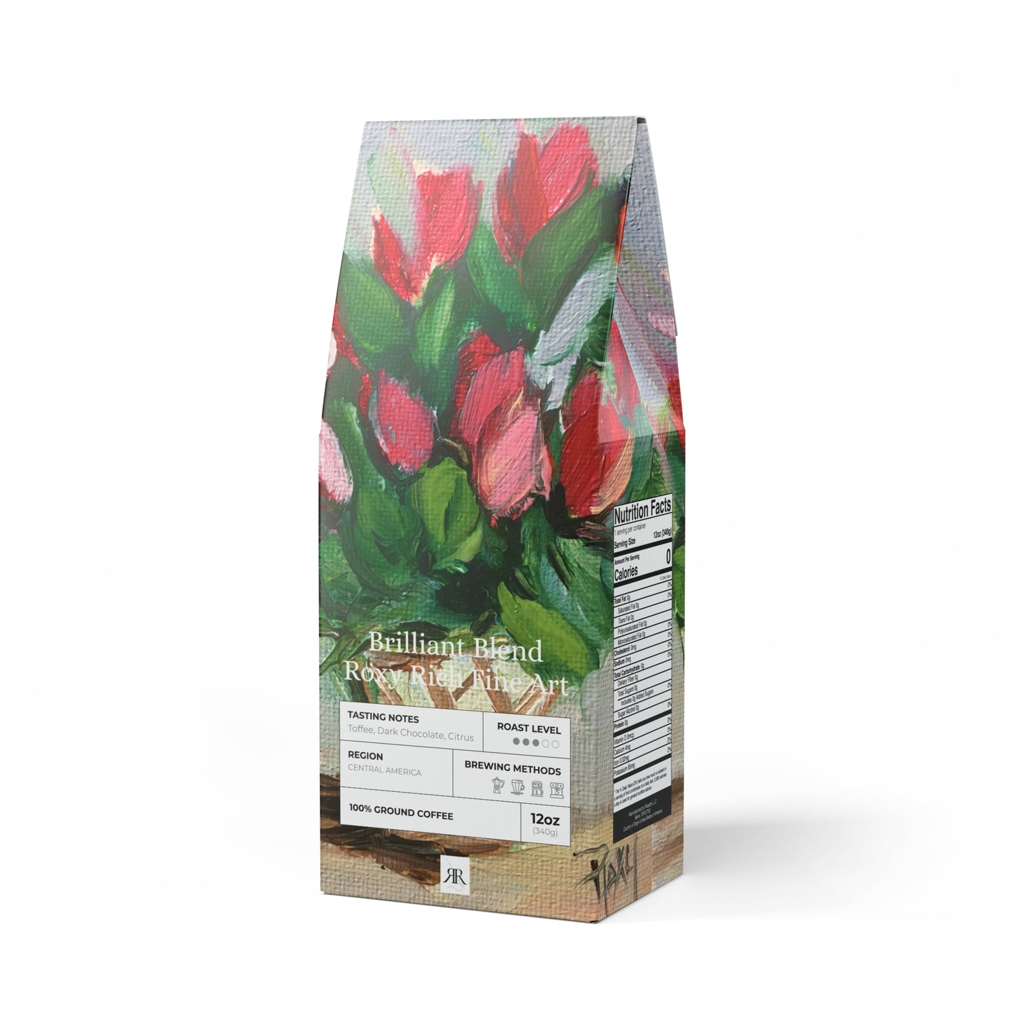 Cyclamen in a Basket-Brilliant Blend (Medium Roast)